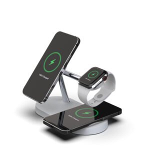 Three-in-one Smart Fast Charging Fast Magnetic Wireless Charger