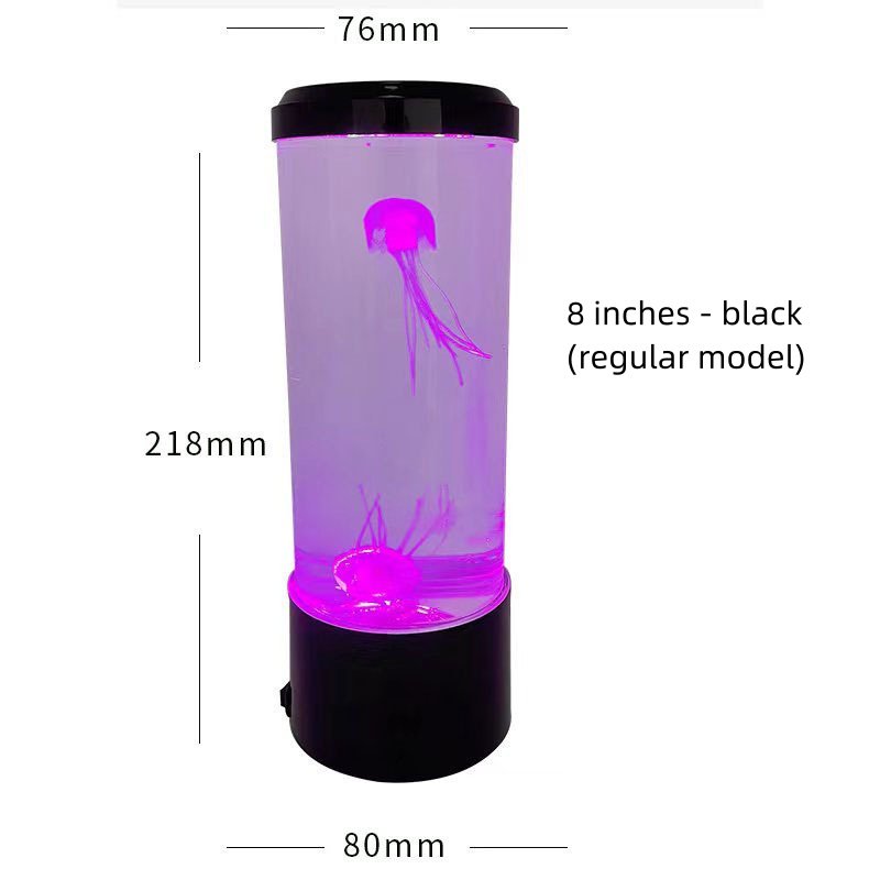Color-Changing Jellyfish LED Night Lamp – USB Powered Small Mood Light – Image 4