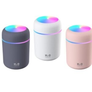 Ultrasonic Aromatherapy Diffuser – Essential Oil Humidifier with LED Lights