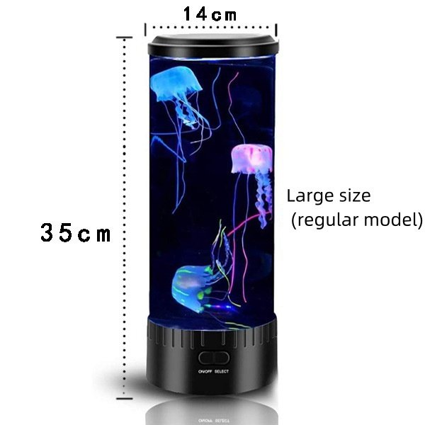 Color-Changing Jellyfish LED Night Lamp – USB Powered Small Mood Light – Image 10
