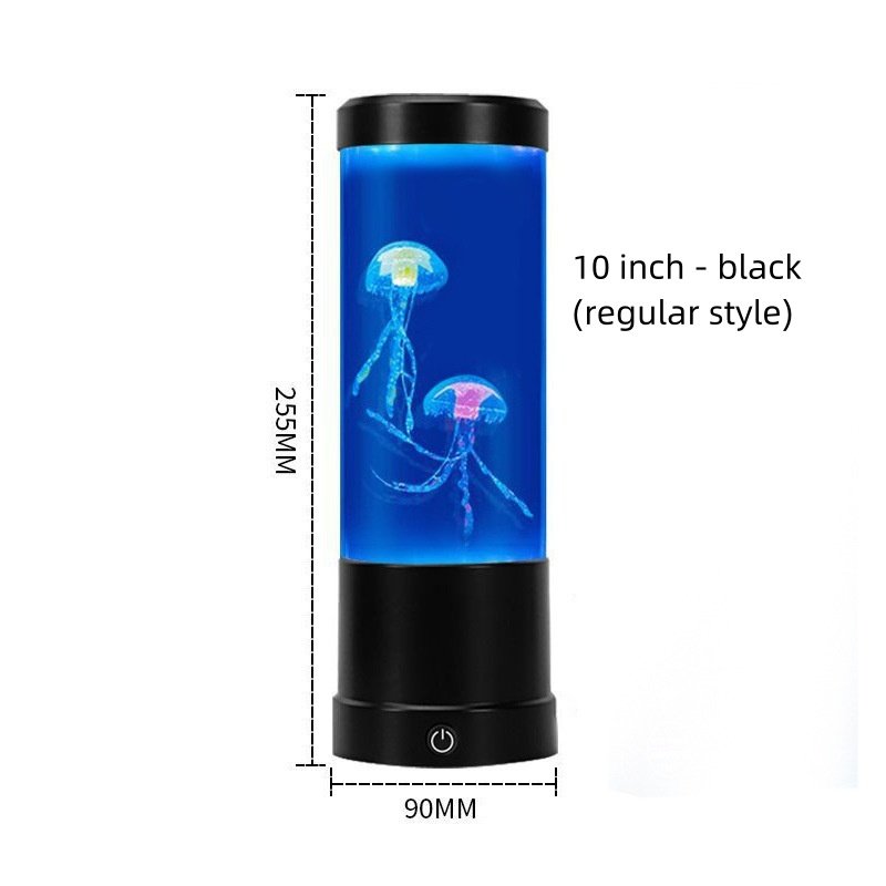 Color-Changing Jellyfish LED Night Lamp – USB Powered Small Mood Light – Image 3