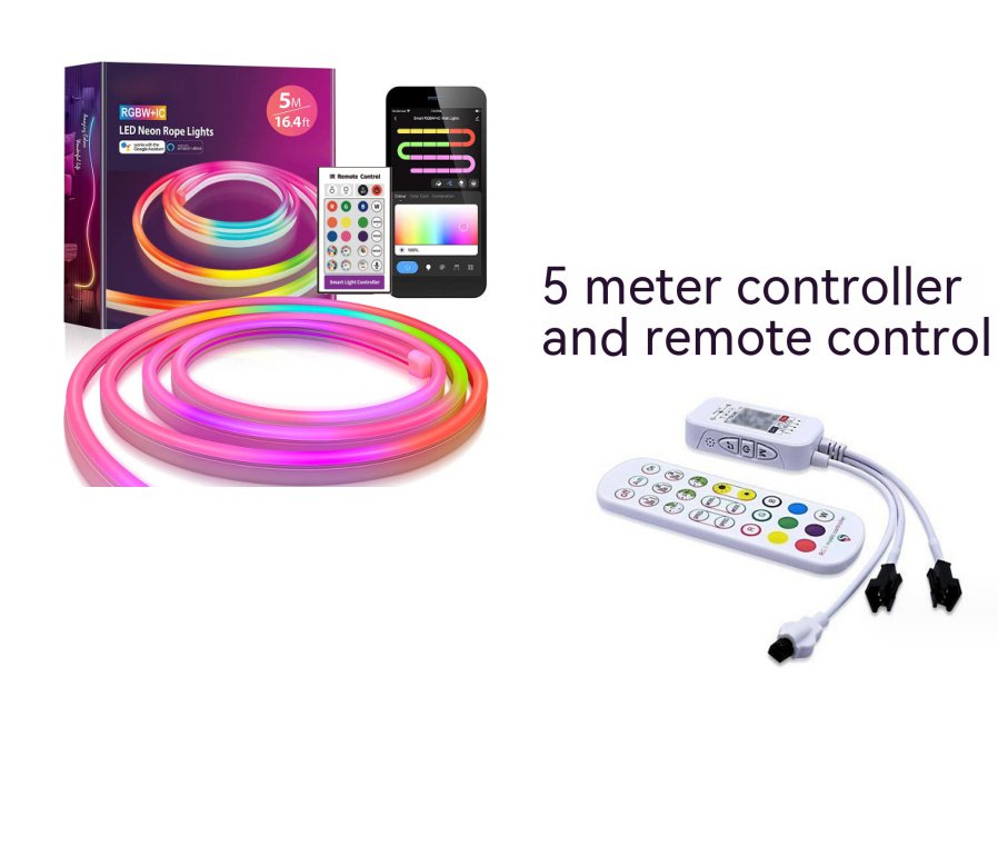 Smart LED Neon Strip Light – APP Control RGB Mood Light – Image 7