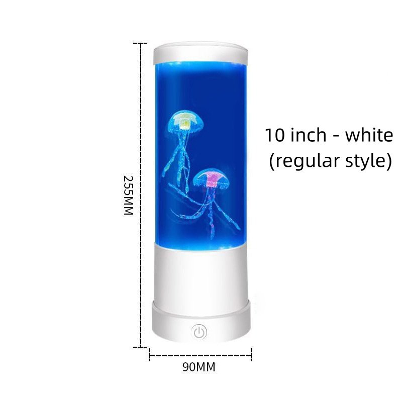 Color-Changing Jellyfish LED Night Lamp – USB Powered Small Mood Light – Image 6