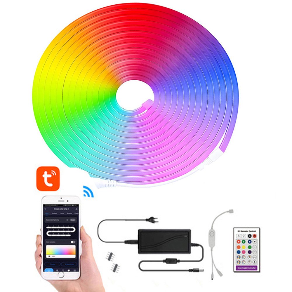 Smart LED Neon Strip Light – APP Control RGB Mood Light – Image 6